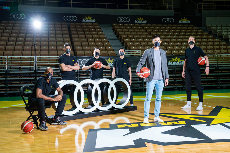 奧迪攜手新北國王　贊助團隊公務車