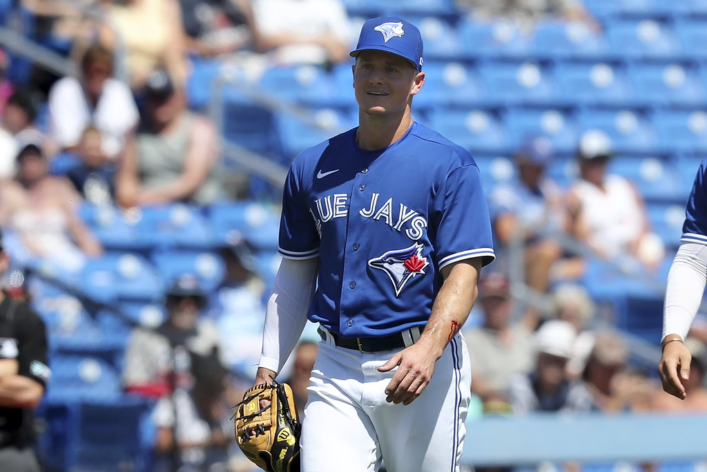 與藍鳥續約的Matt Chapman。（達志影像）