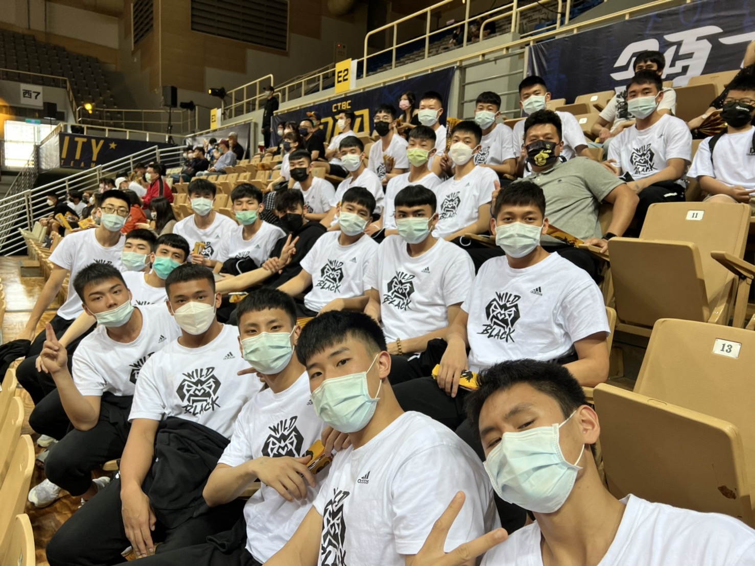 泰山高中到場看球　廖文彬看好阿巴西新人王