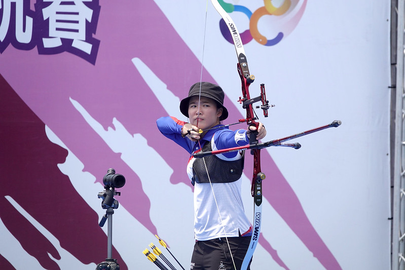 彭家楙排名賽第1　助射箭女團取得第2種子
