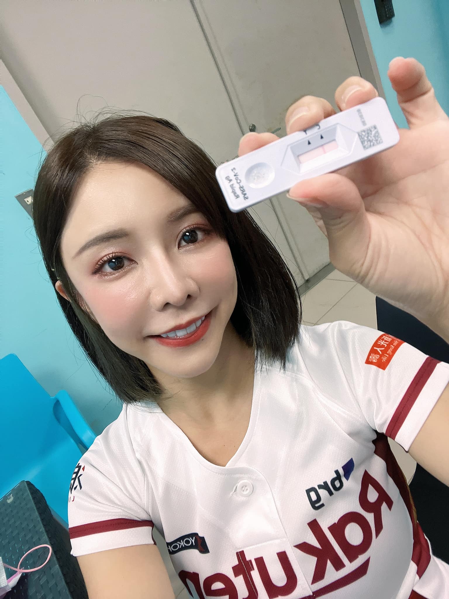 徐凱希確診！啦啦隊女神一起錄影快篩陰性　簽書會忍痛延期