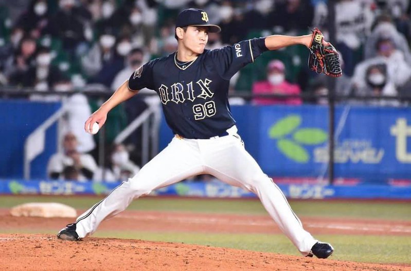 張奕登板單局連飆三振　2K對手皆揮空速球最快153