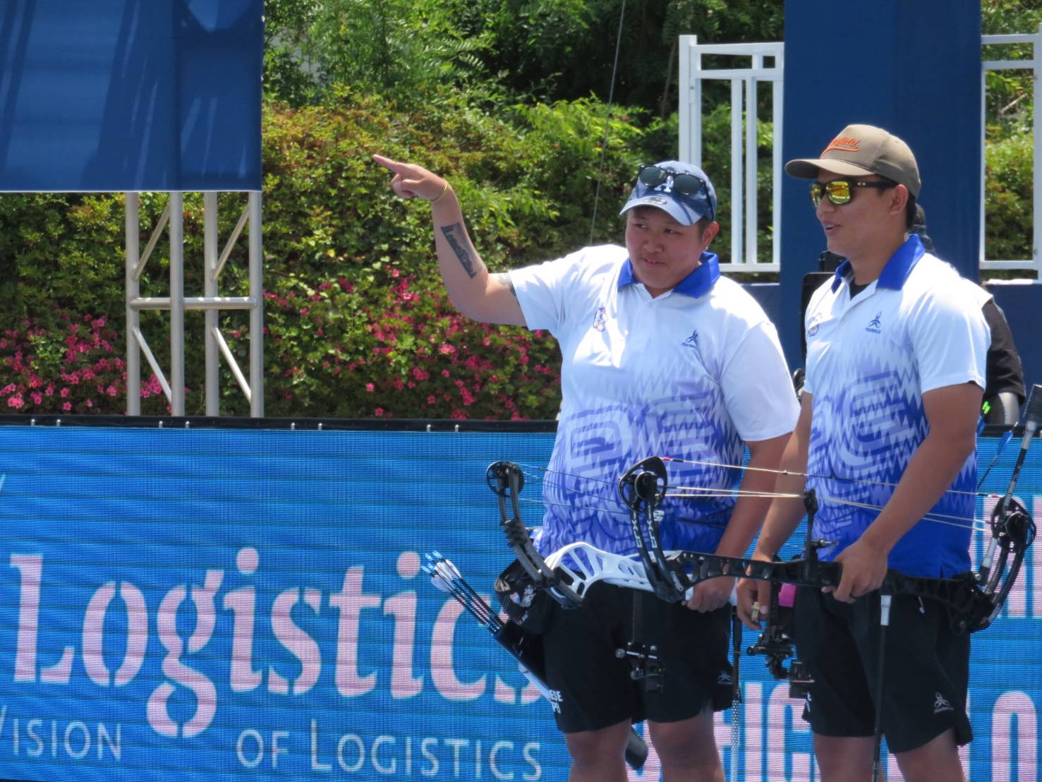 射箭世界盃光州站　黃逸柔／陳界綸複合弓混雙摘金