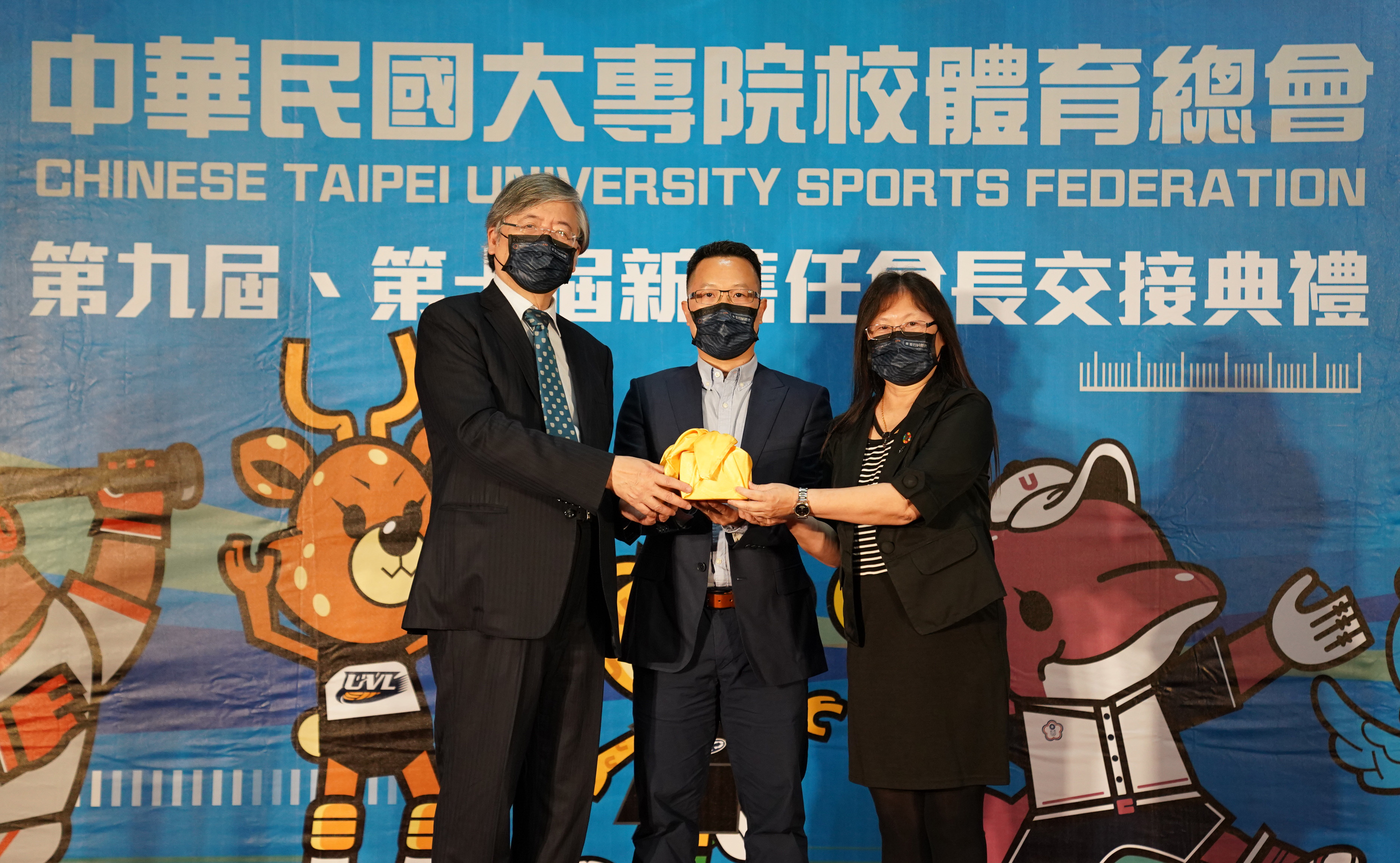 大專體總前後任會長交接　王淑音正式掌印 