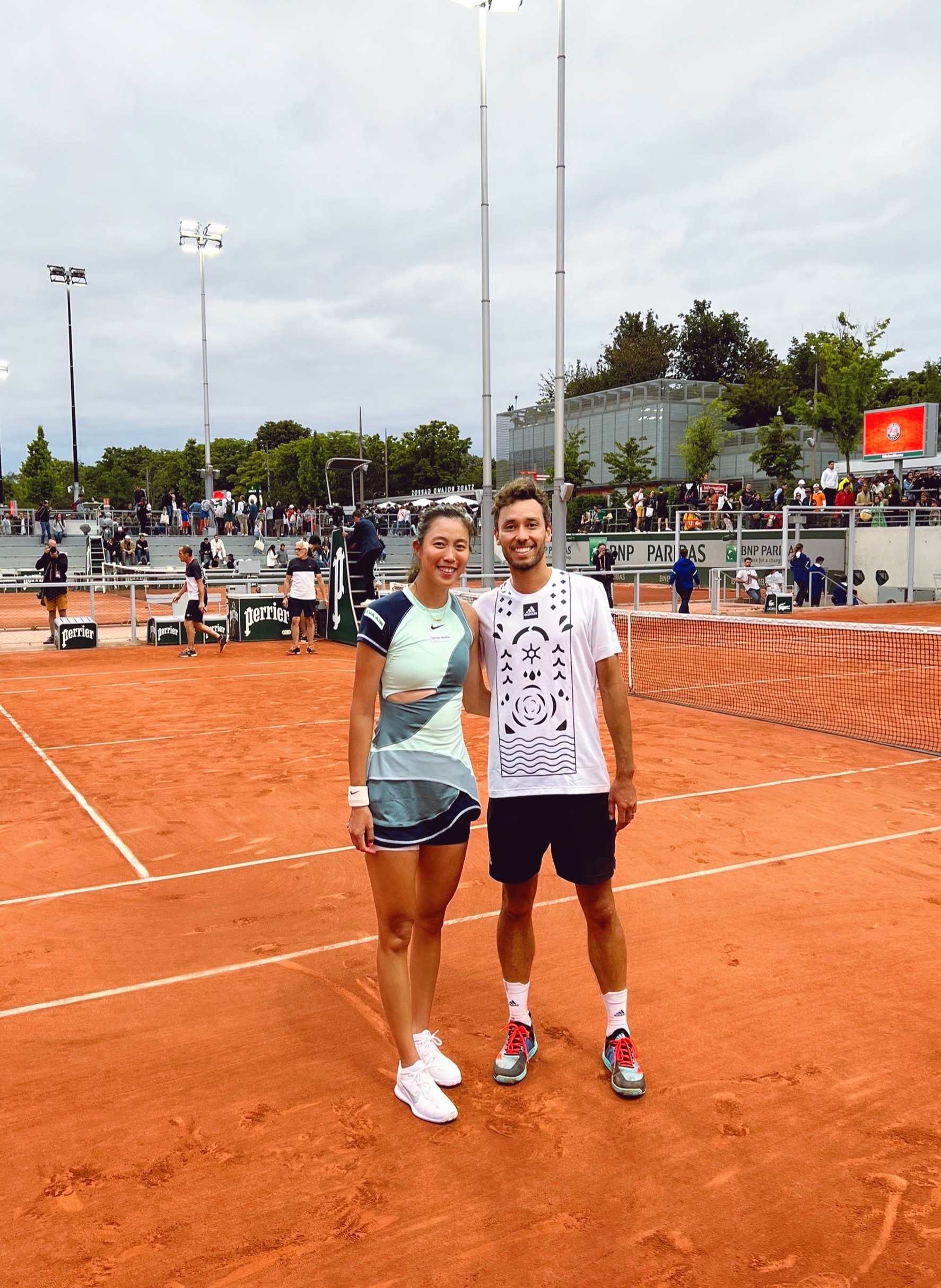 詹皓晴法網勝場開張　搭日本Ben McLachlan混雙晉16強