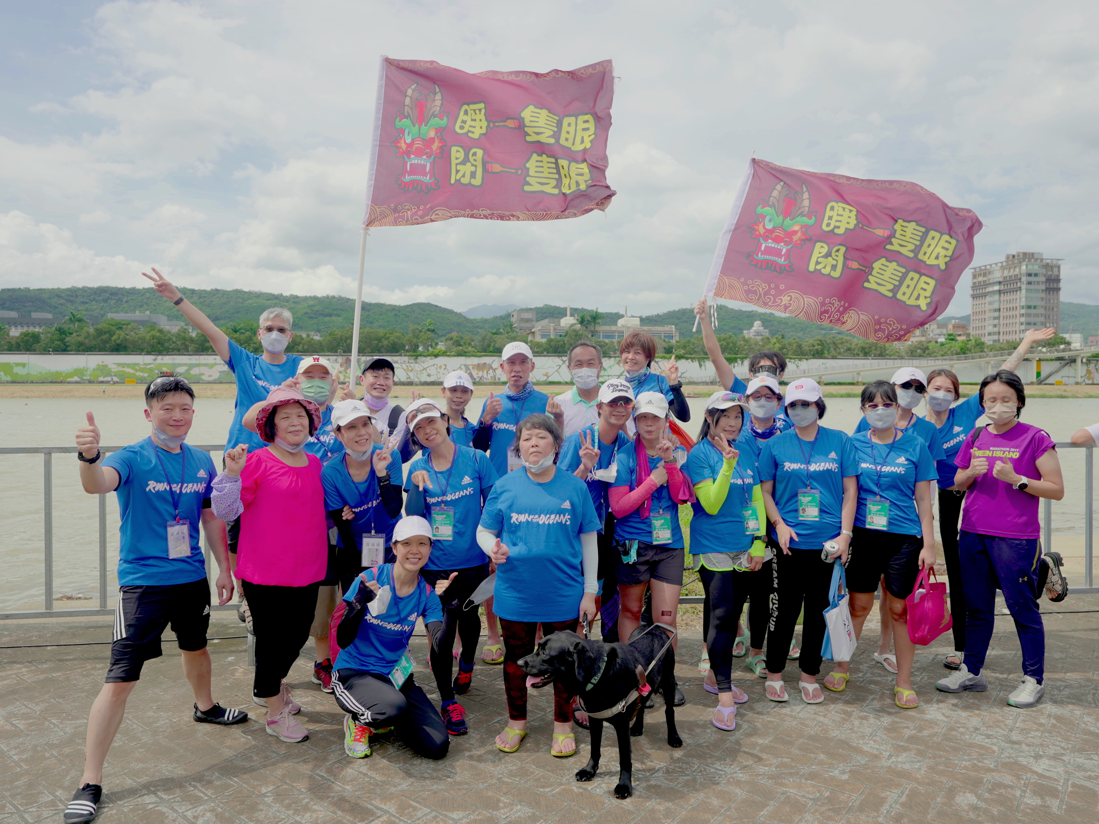 克服身體圓滿完賽　「睜一隻眼閉一隻眼」期許明年再參賽