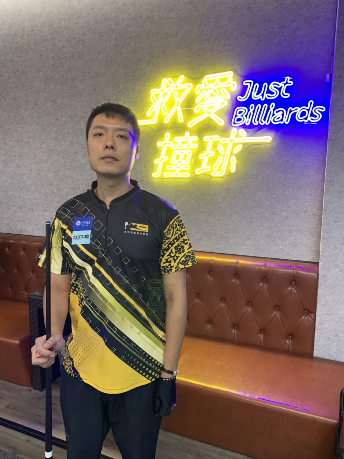 就是熱愛撞球　張榮麟無時無刻想讓自己變好