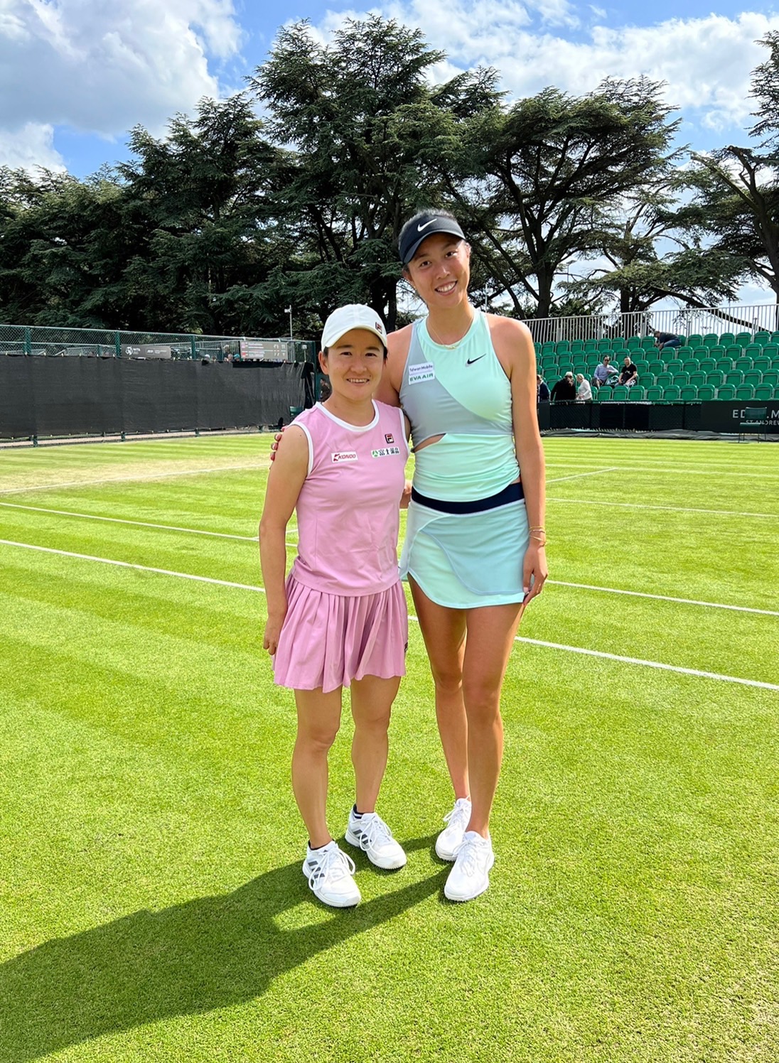 詹皓晴／青山修子止步WTA諾丁漢公開賽4強