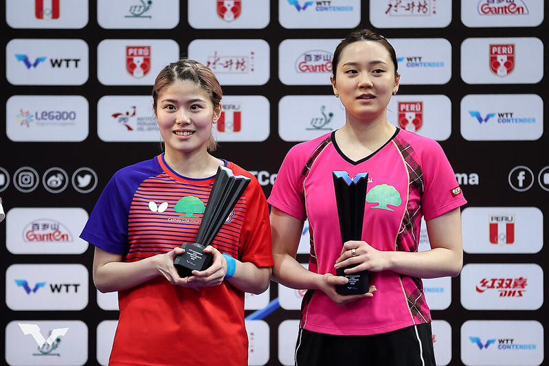 WTT利馬挑戰賽　鄭先知／黃郁雯女雙獲亞軍