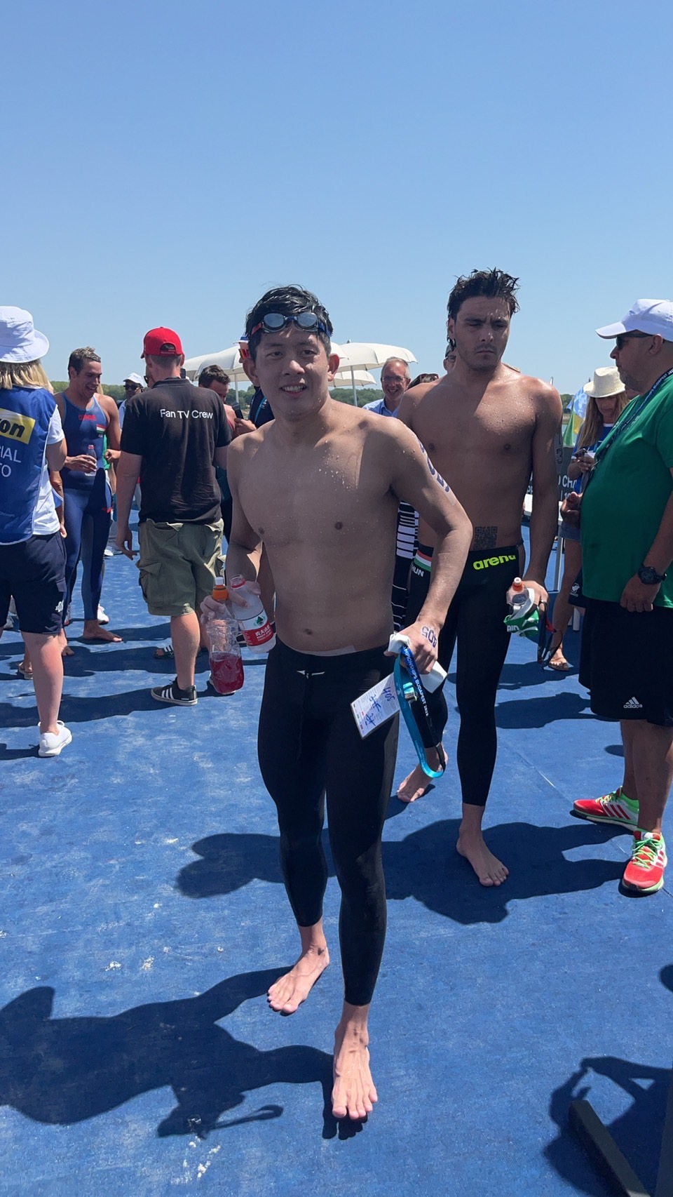 FINA世錦賽公開水域男子25K　卓承齊第9名創史上最佳