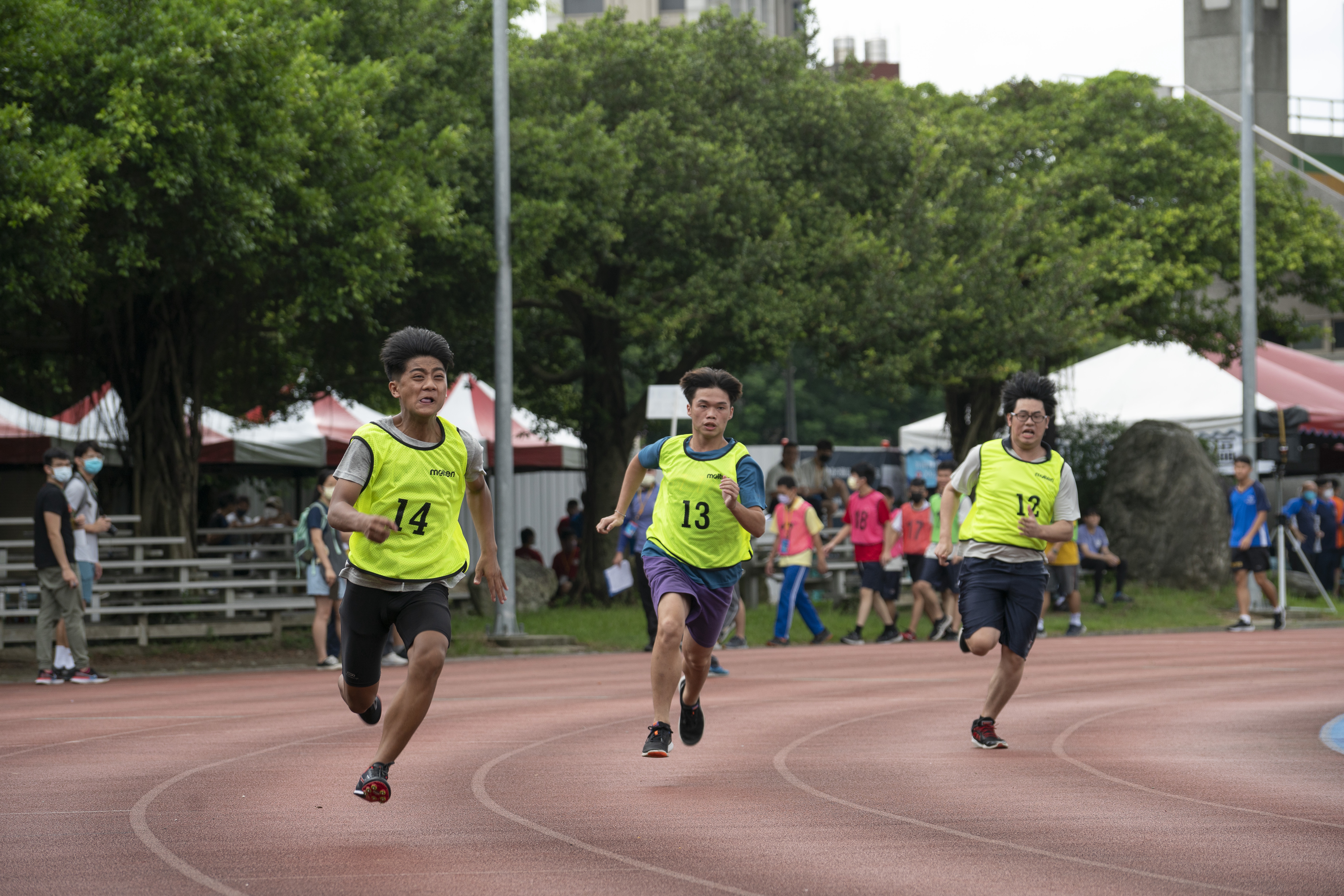 世界特奧田徑、羽球代表隊選拔於新北高工開跑