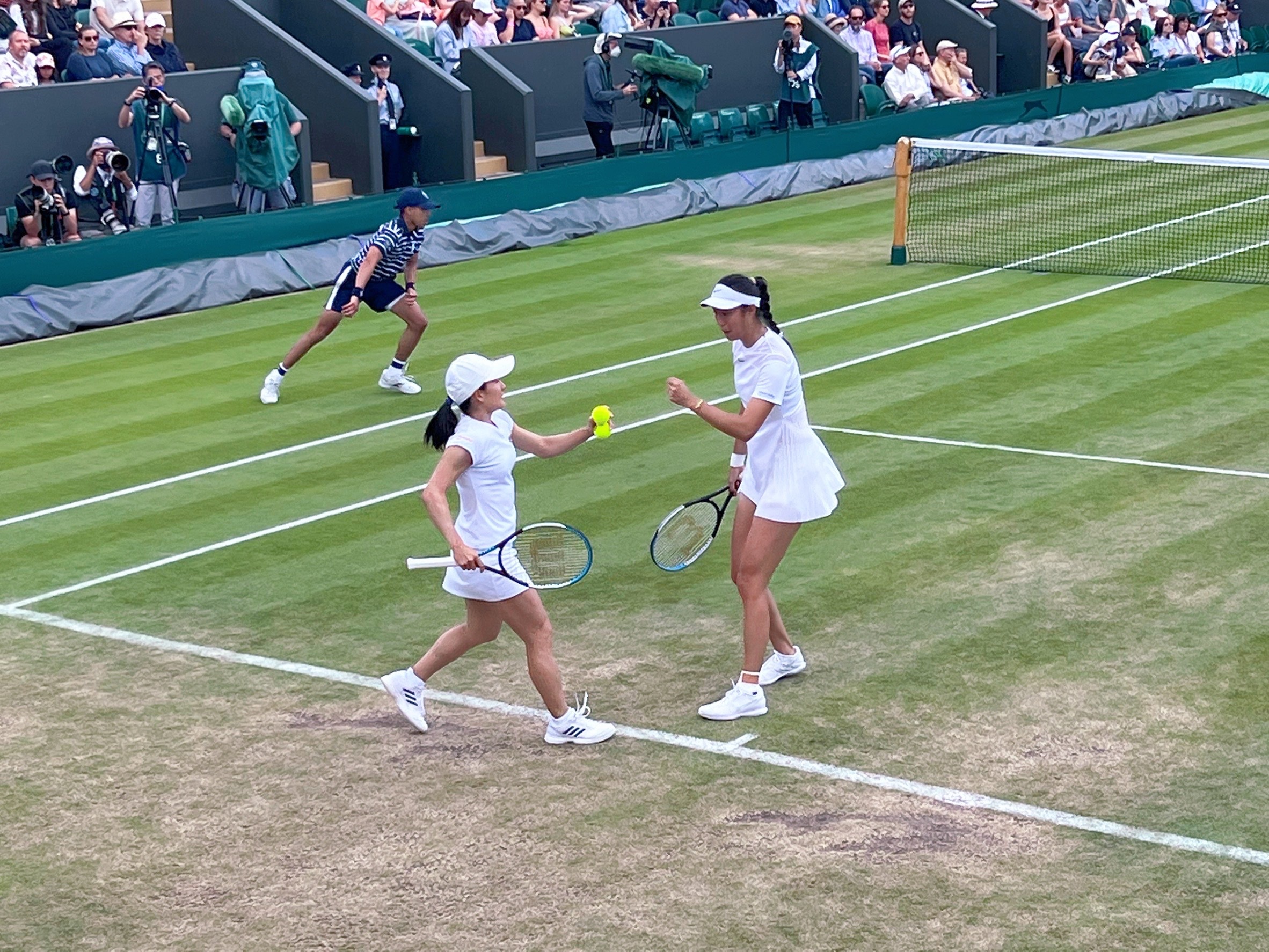 詹皓晴／青山修子溫網女雙晉8強　李羽芸青少女單首輪告捷