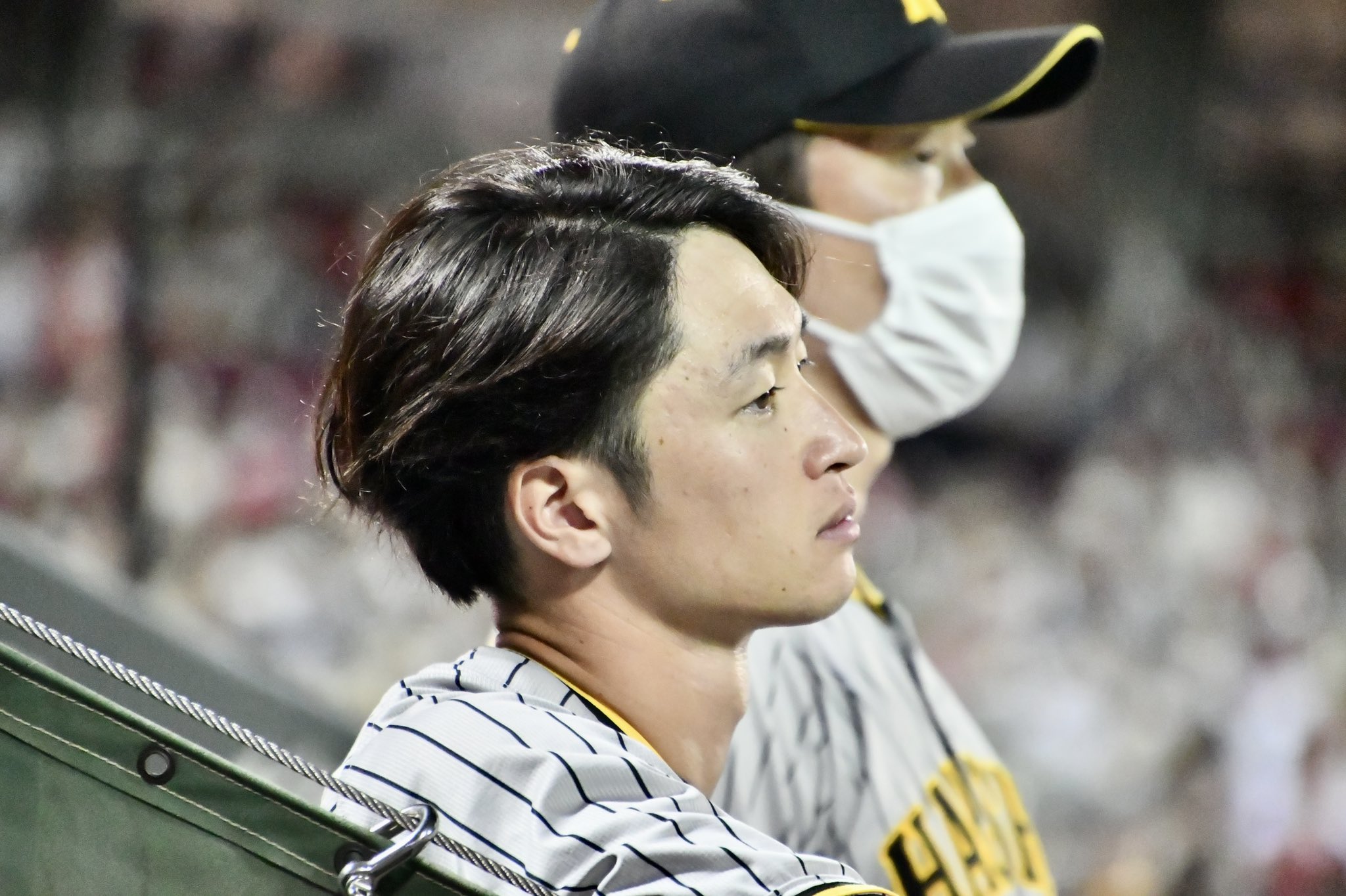 淡路島之星近本光司　連30場敲安、連4年百安同時達成