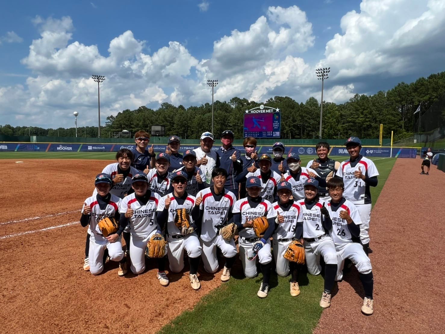 中華女壘世運會首戰獲勝　20年對加拿大第一勝
