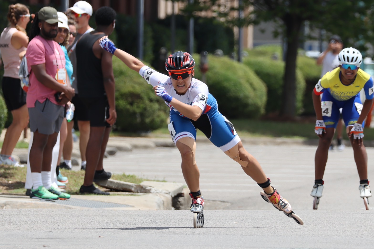 與哥倫比亞選手碰撞　陳映竹失望鍍銅