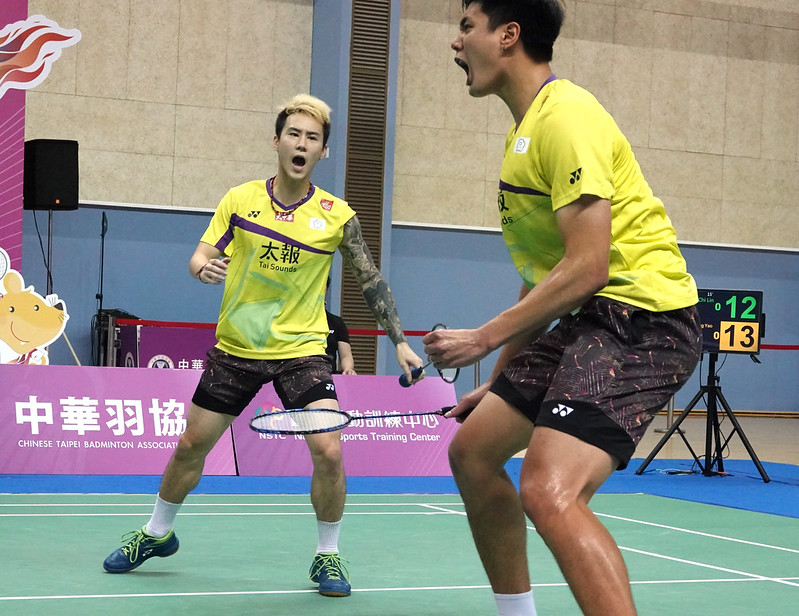 楊肉盧直落2取勝　勇闖男雙16強