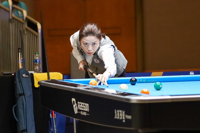 周婕妤上演逆轉勝　花式撞球晉級8強