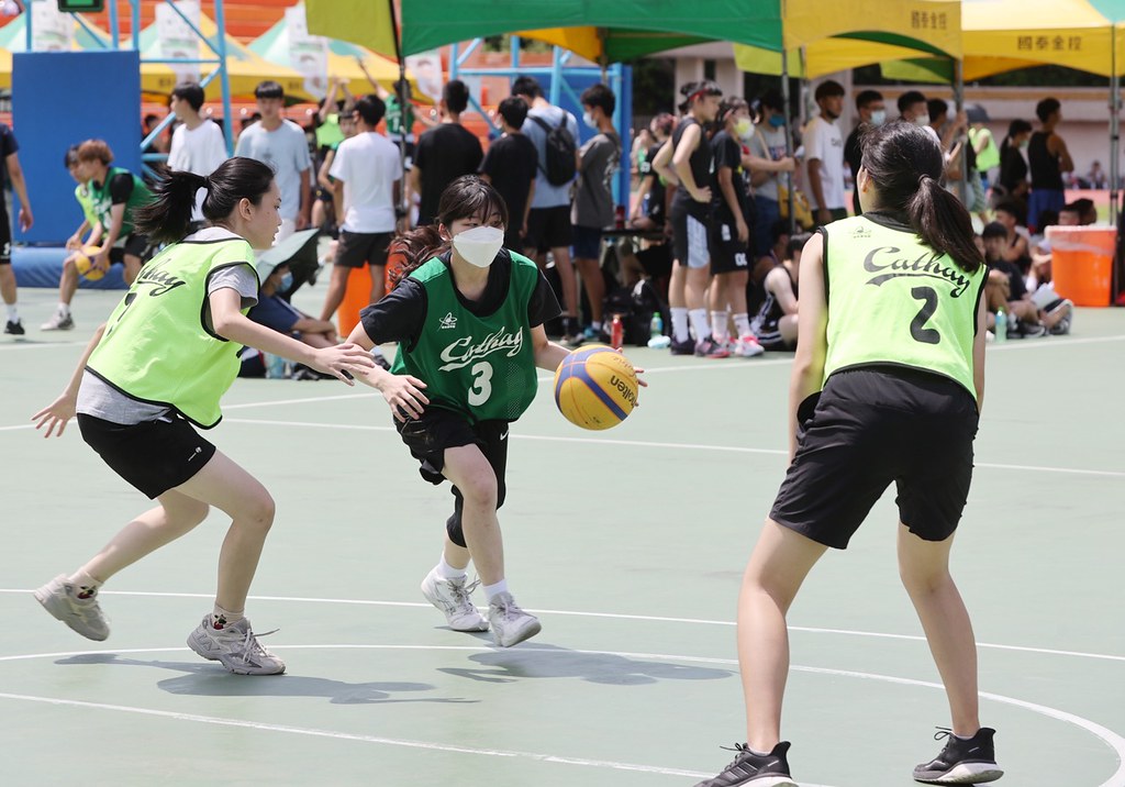 國泰青年節3x3籃球賽　四分衛主唱女兒報名