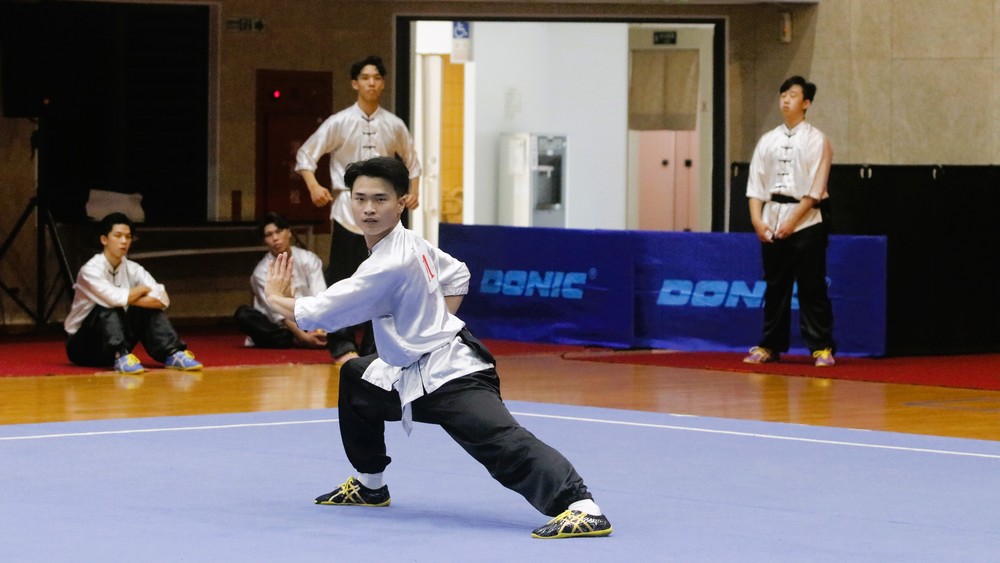 從小就愛看武俠電影　國體大黃睿煜長拳奪冠