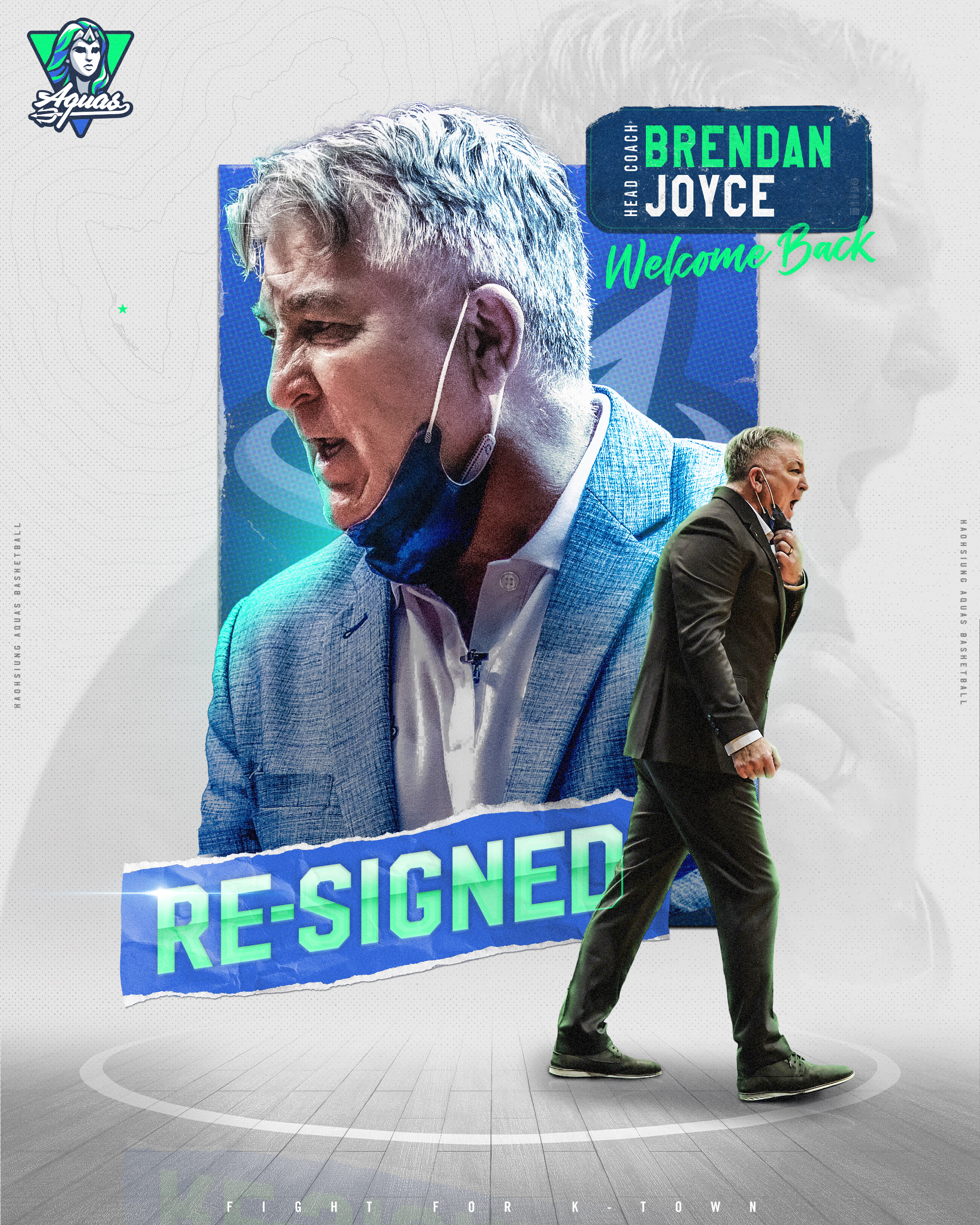 海神續約總教練喬伊斯　新球季挑戰連霸