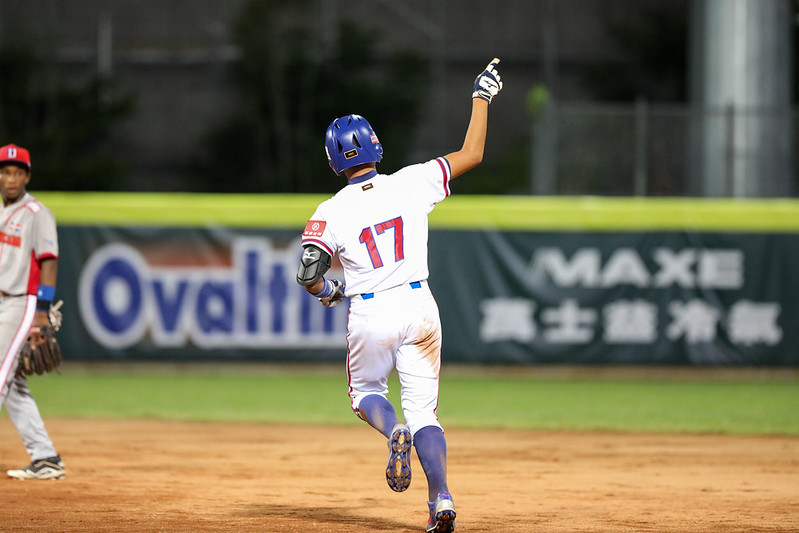 U12》本屆首次先發出賽就開轟　陳瑞鑫想帶隊進冠軍戰