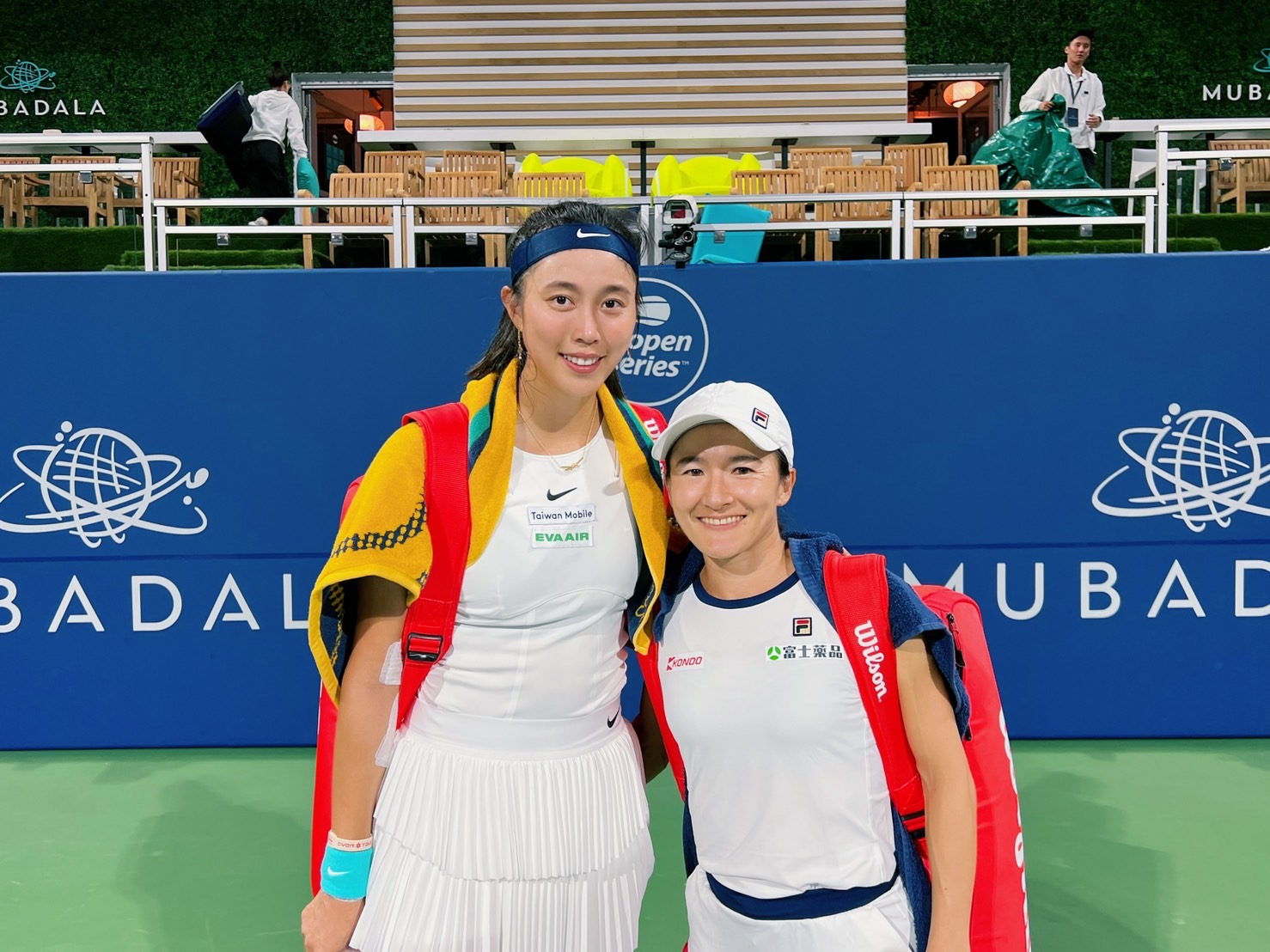 詹皓晴搭檔青山修子　闖矽谷經典賽4強