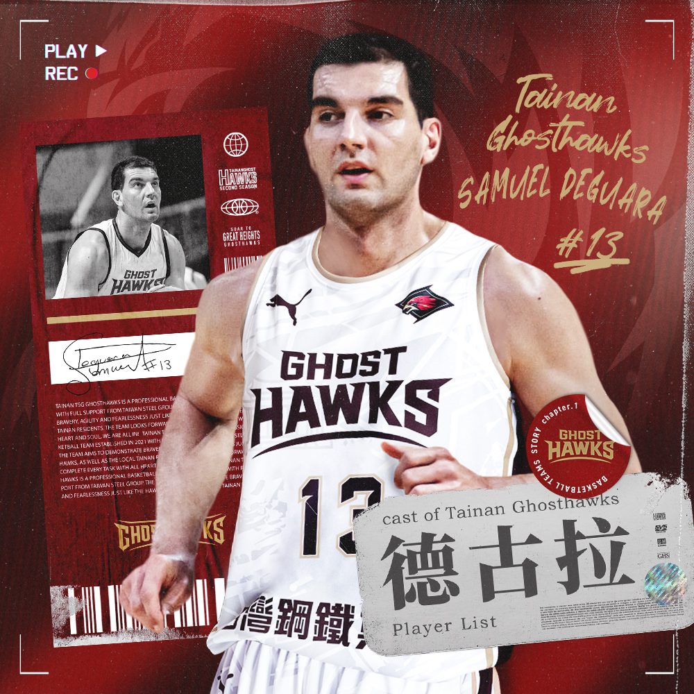 台鋼獵鷹新賽季首位洋將　「馬爾他巨獸」德古拉降臨府城