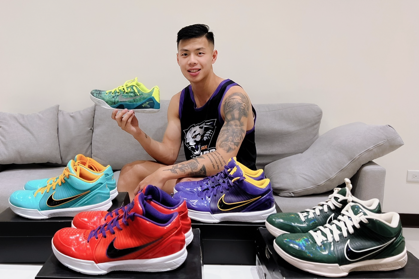 Kobe逝世2週年　陳孝榕刺青盼延續曼巴精神