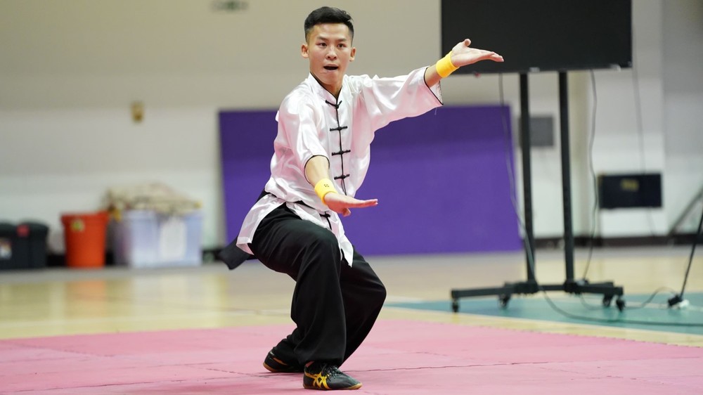 小時候跟著哥哥舞大刀　林廷翰南拳金牌拿不完