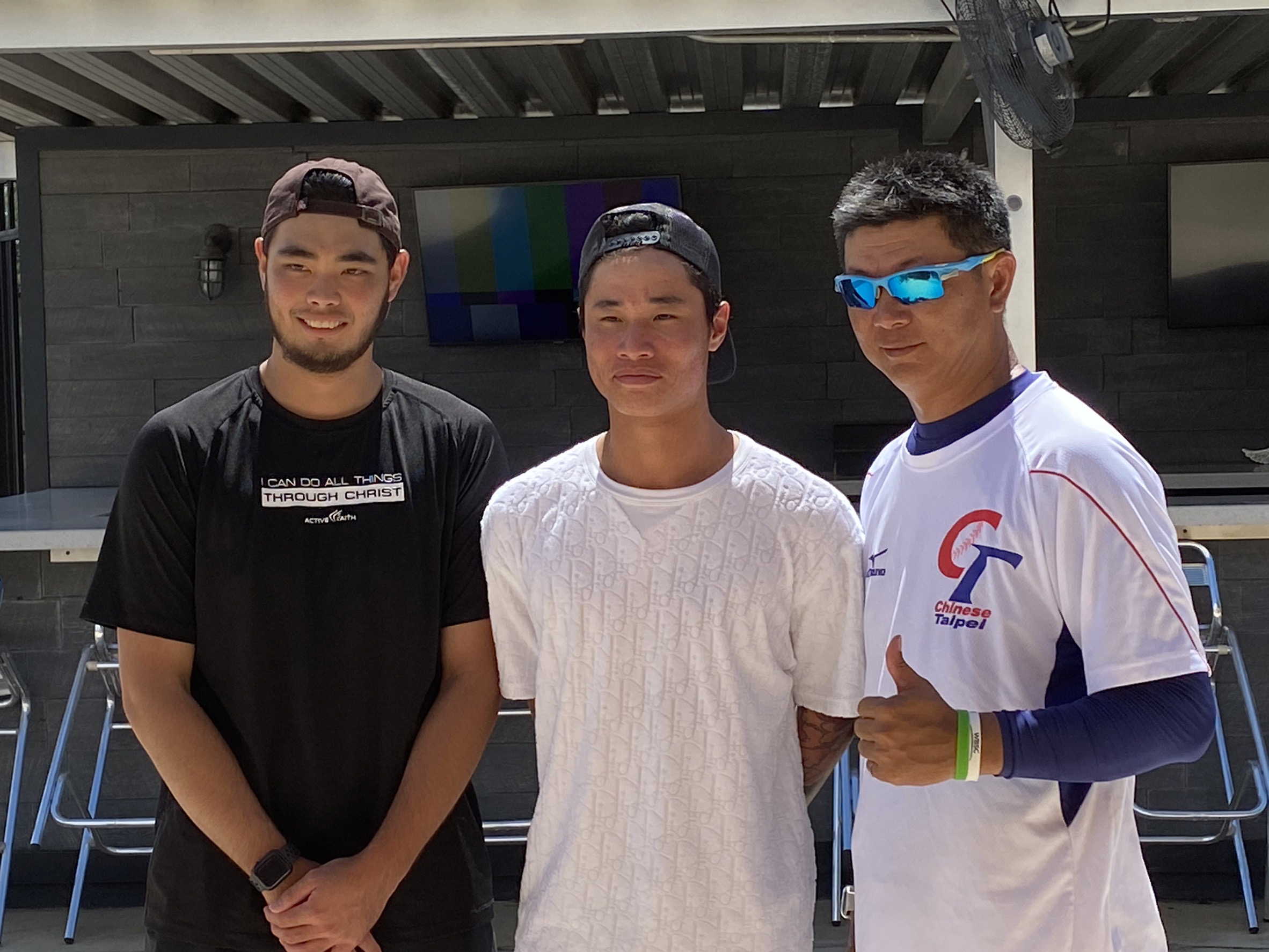 林昱珉獲選單周最佳投手　赴現場為U18青棒學弟加油