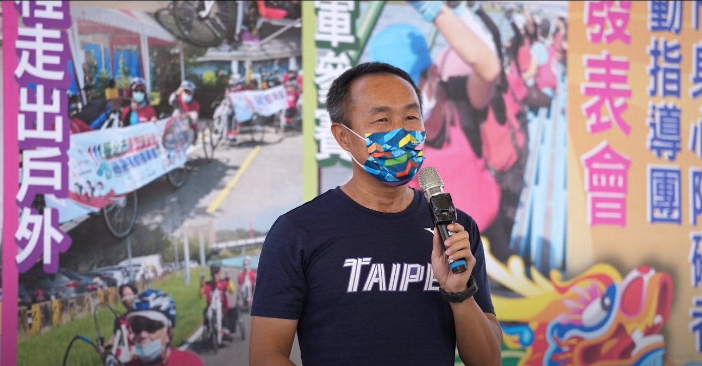 身障人士體驗手搖車　李再立盼臺北成為「無障礙運動場地」