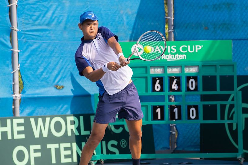 吳東霖輕鬆守成　台灣闖台維斯盃世界一級升降賽