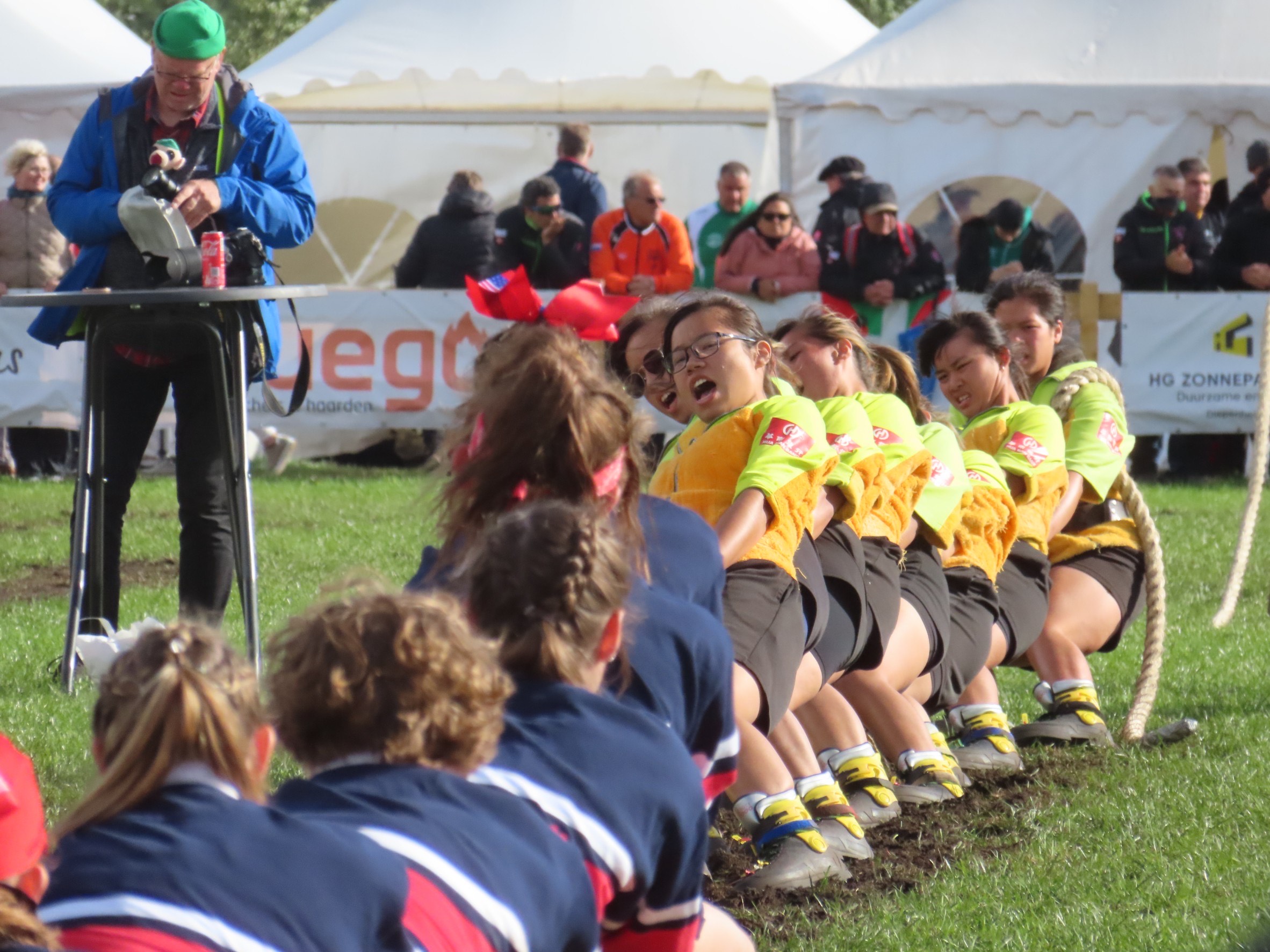 室外拔河世錦賽臺灣單日3金　總統蔡英文發電致賀