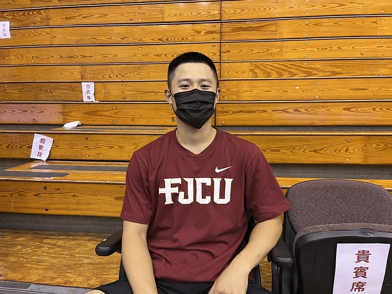 輔大新任副隊長蔡紘揚　最大罩門是游泳