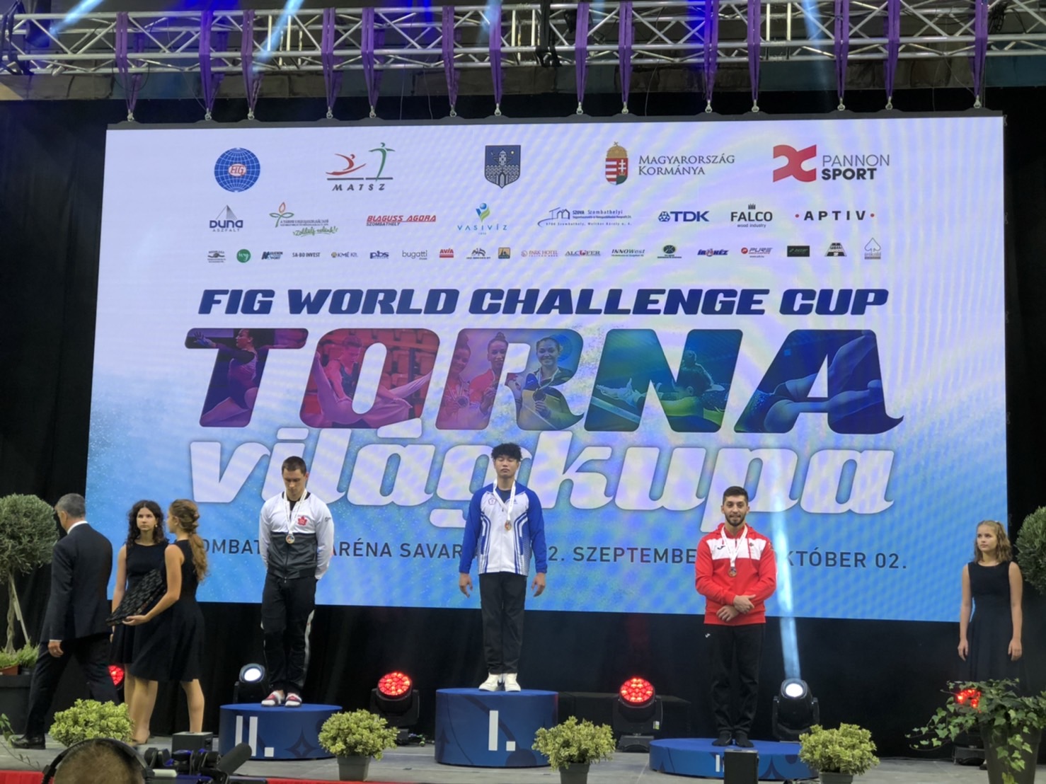 體操世界挑戰盃第5站　曾為聖跳馬摘金