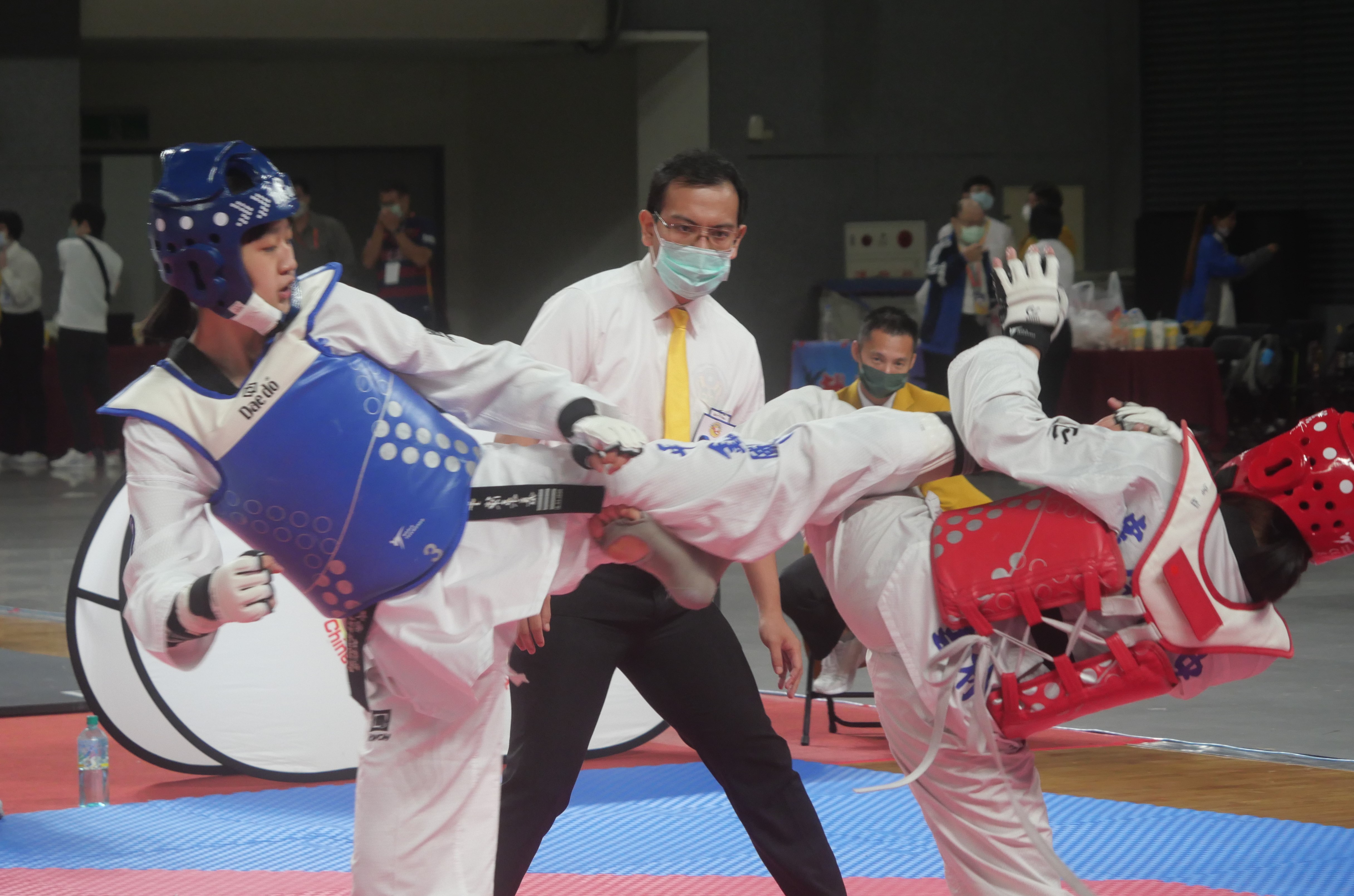 全中跆拳道大長腿選手完成2連霸　桃市仁和國中包辦國男女冠軍