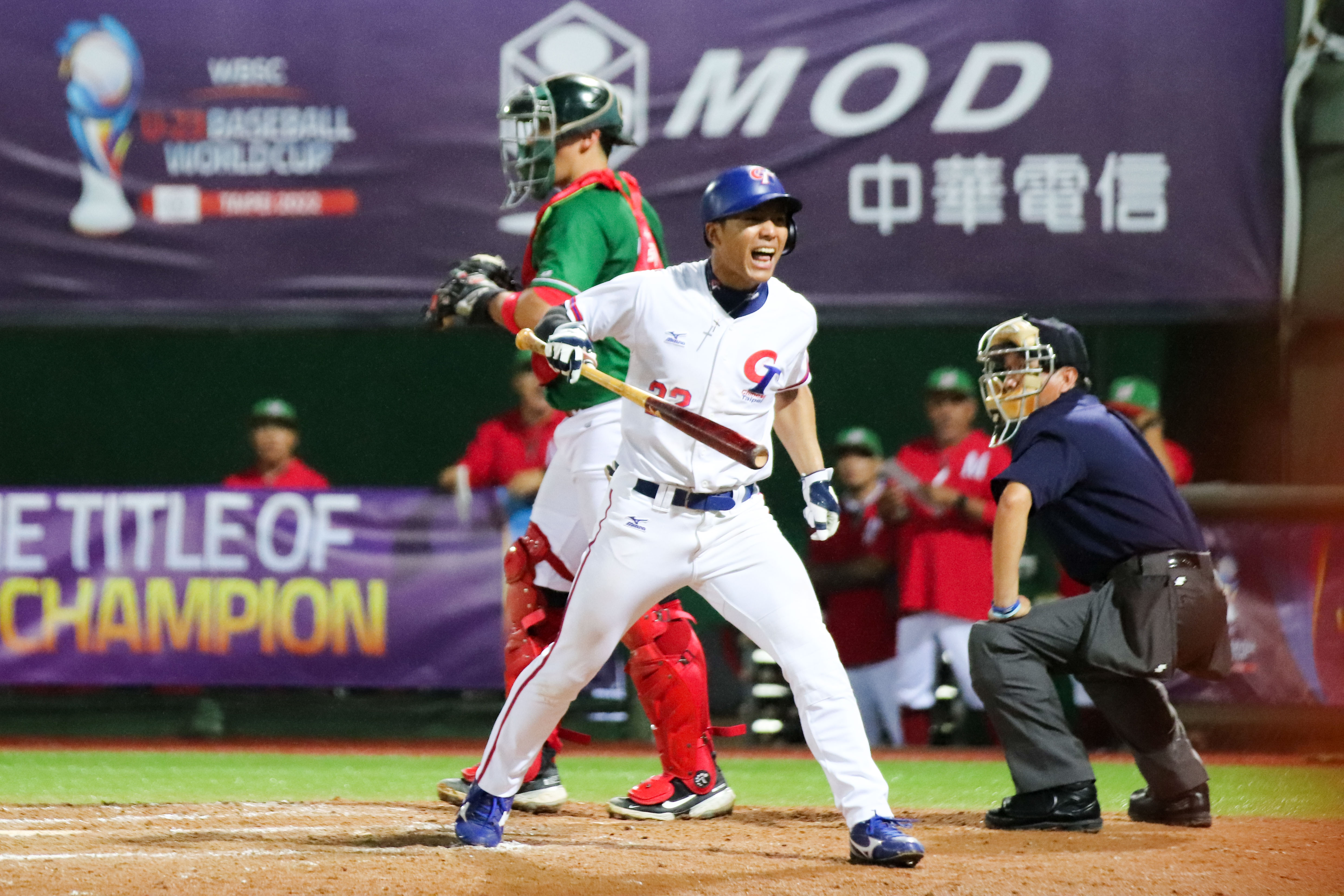 U23》被叫「台鋼皇帝」笑看　曾宸佐澄清昨丟棒沒生氣