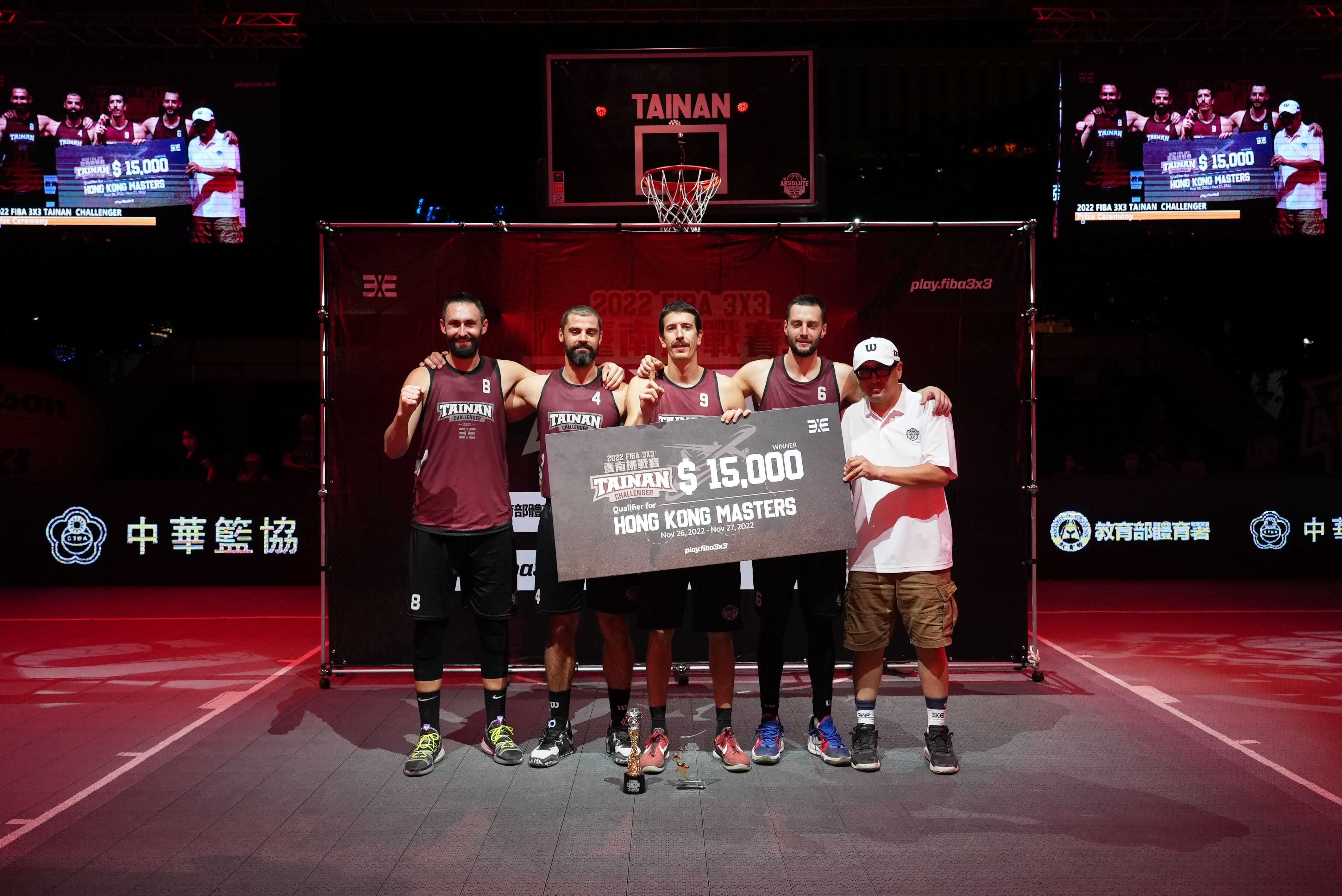 FIBA3X3臺南挑戰賽落幕　塞爾維亞Ub絕殺奪冠