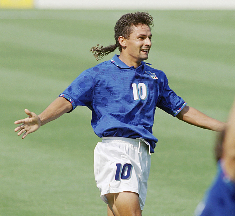 世足偉大球星：義大利史上最佳9號半球員Roberto Baggio