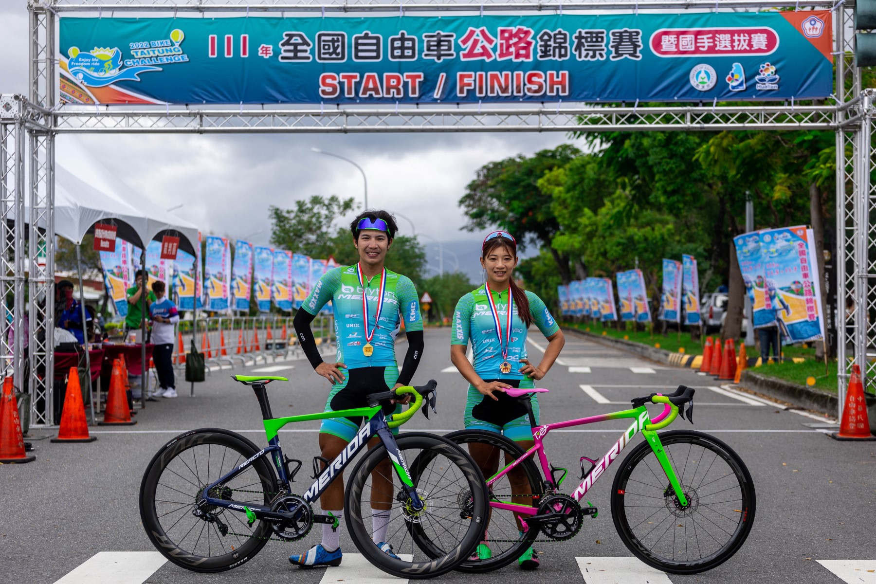 自由車公路全錦賽　黃亭茵寫5連霸新猷