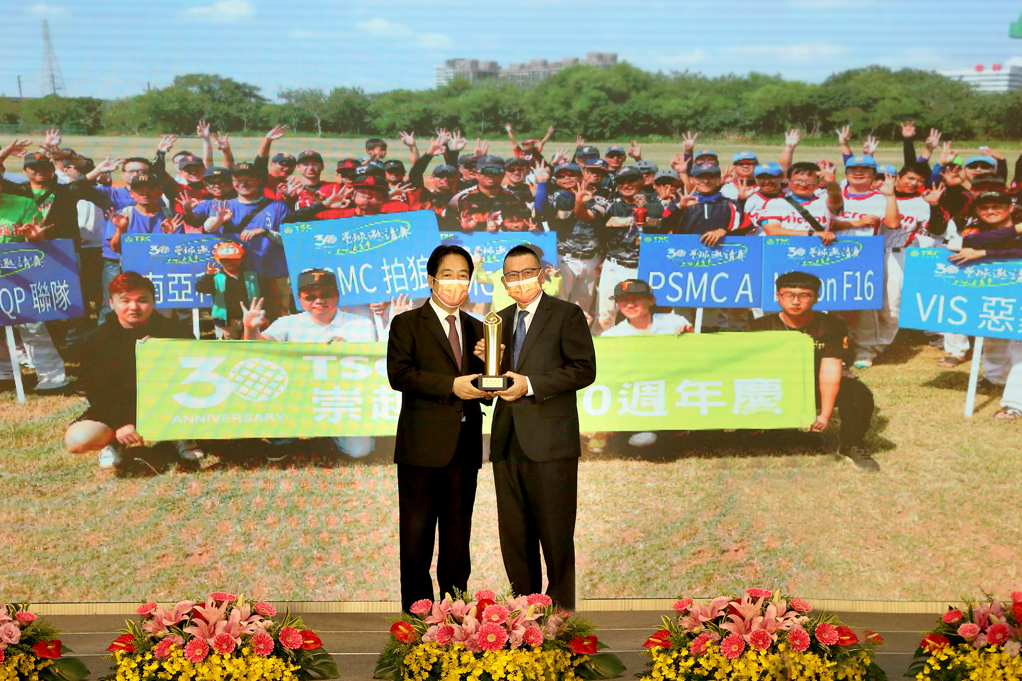 崇越蟬聯體育推手獎　打造專業運動訓練品牌深入基層棒球