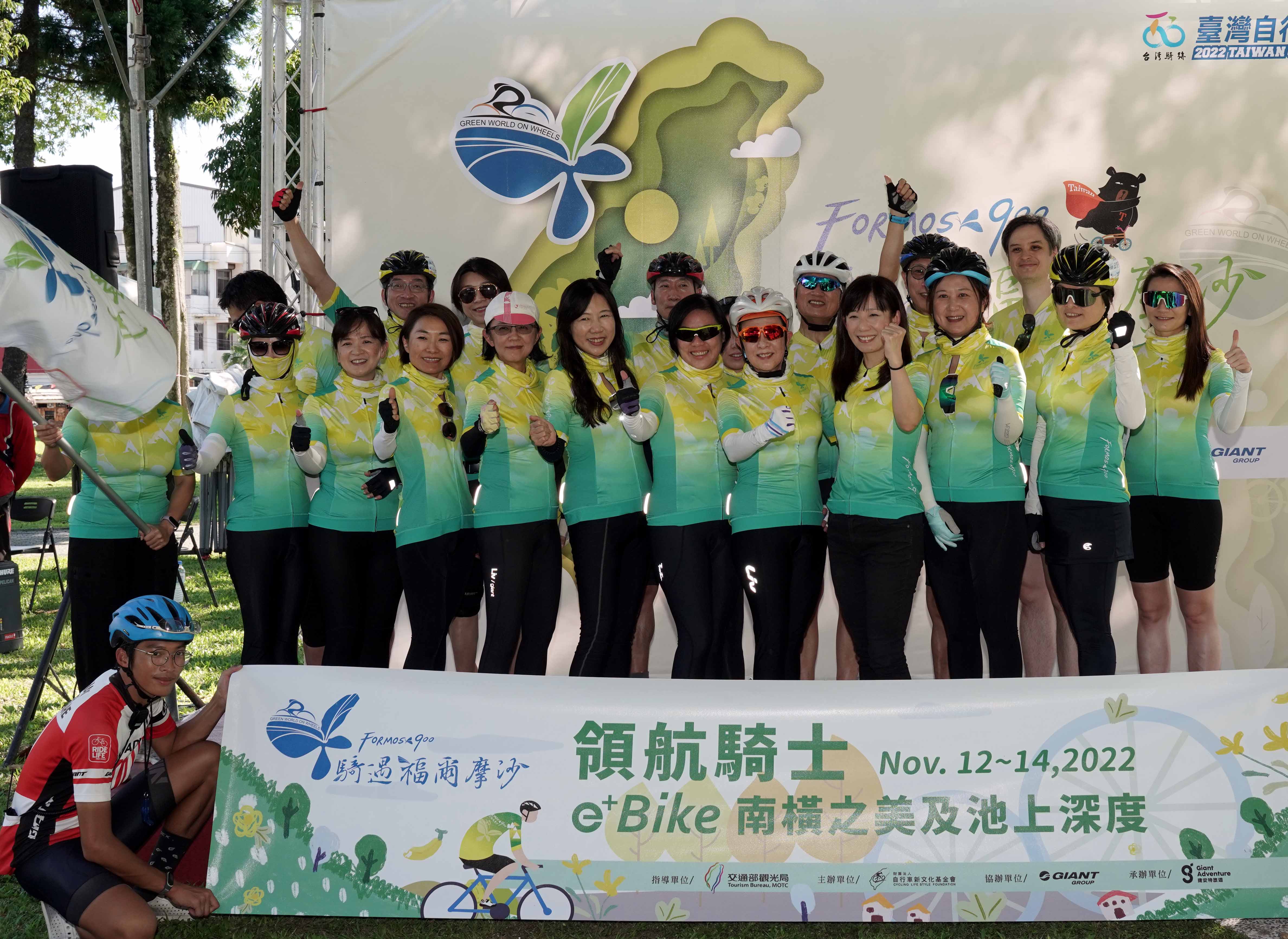 2022騎遇福爾摩沙領航團騎訪花東　癌友熱血組團挑戰自我