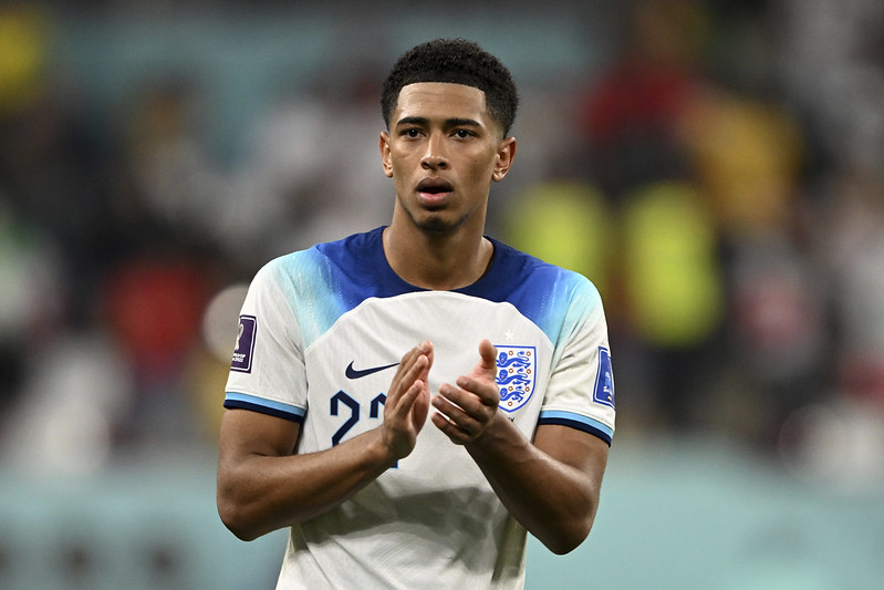 世足史上21世紀出生進球前兩人　英格蘭Bellingham、Saka