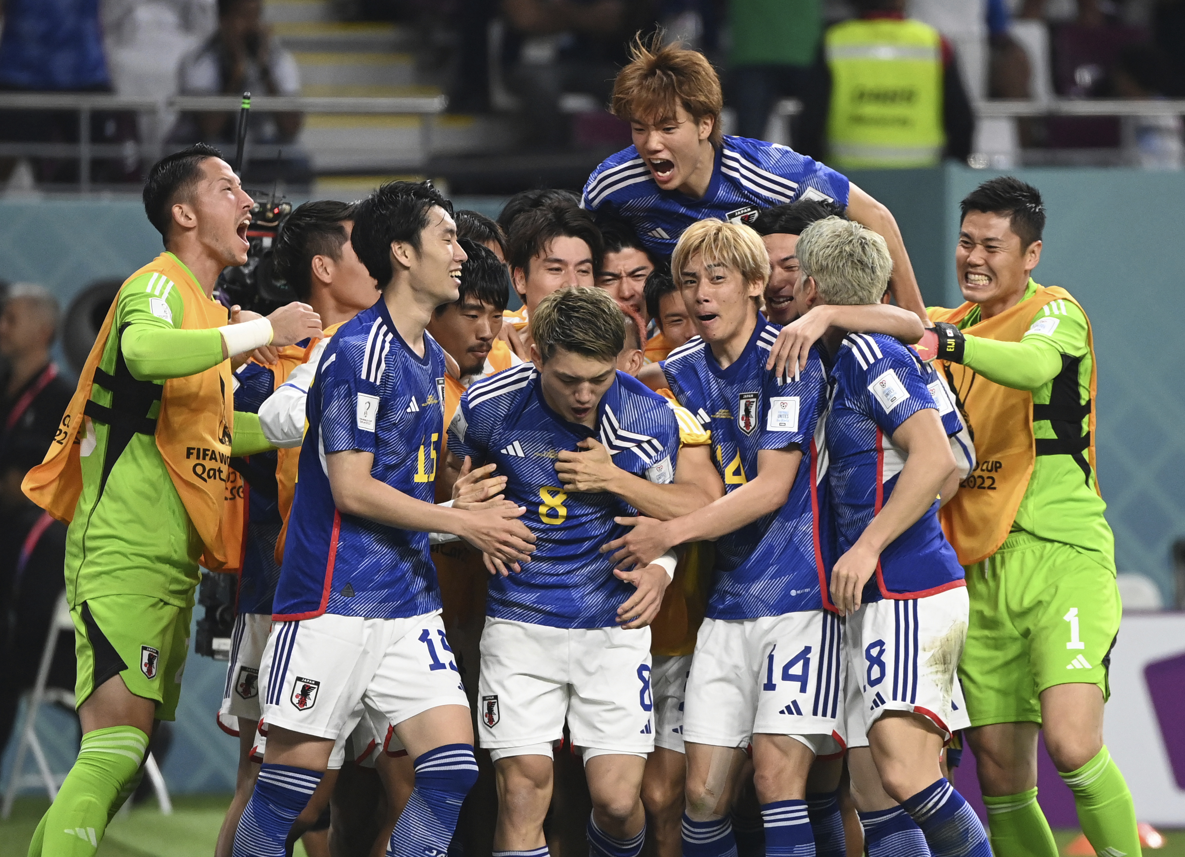 世足》德國被自己打造的日本隊擊敗　 日本陣中8人在德國踢球