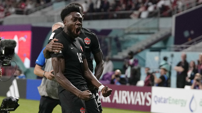 Davies攻進加拿大世界盃史上第一球　68秒破網本屆最速