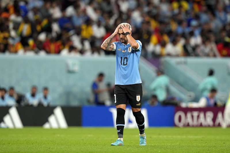 烏拉圭Arrascaeta梅開二度取勝無用　總進球比南韓少而遭淘汰