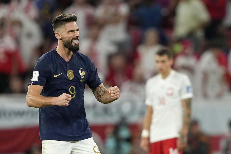 登頂法國隊史進球王　Giroud：鬆口氣，能繼續前進