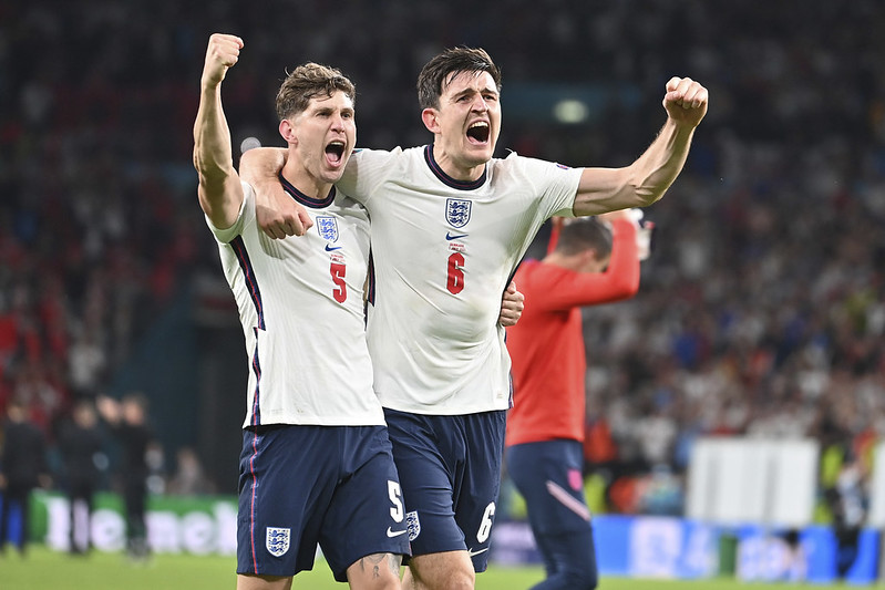 英格蘭後防靈魂伴侶　John Stones拯救了Harry Maguire