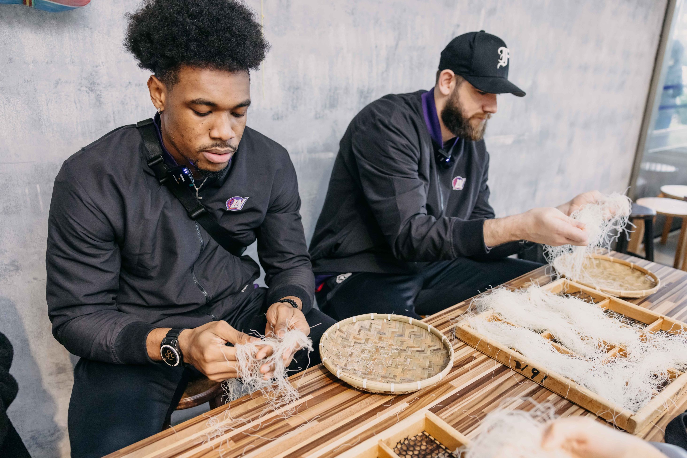 阿提諾、伊波卡　體驗新竹米粉DIY