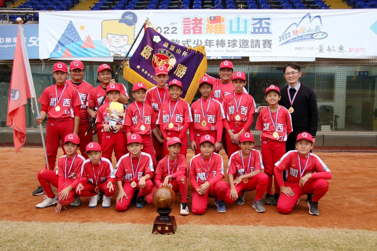 諸羅山盃》蔡翰菖投打建功　關西奪下隊史首冠